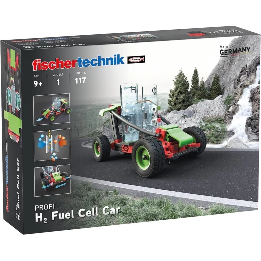 Fischertechnik 559880 Profi H2 Fuel Cell Car – Construction Kit for Children from 9 Years, Hydrogen Powered Vehicle for Building, Includes Engine & Fuel Cell, Educational Toy for Ages 9+ with 117 Parts and Online eLearning Portal Fischertechnik 559880 Profi H2 Fuel Cell Car – Construction Kit for Children from 9 Years, Hydrogen Powered Vehicle for Building, Includes Engine & Fuel Cell, Educational Toy for Ages 9+ with 117 Parts and Online eLearning Portal