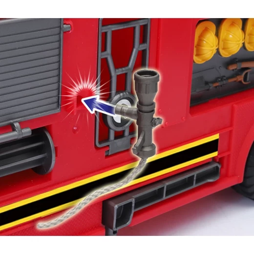 Chap Mei Giant Fire Engine Trailer Playset with Lights and Sound Effects for Kids - Chap Mei - Image 4