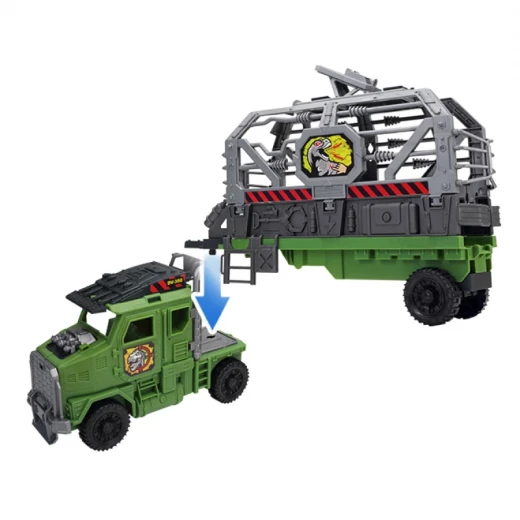 Chap Mei Dino Valley Ultimate Convoy Playset with T-Rex Action Figure and Capture Truck - Chap Mei - Image 4