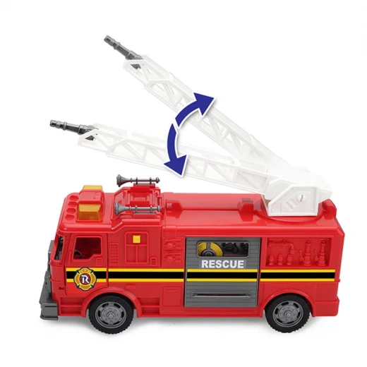 Chap Mei City Mission Fire Engine Playset with Lights and Sounds, 3+ Years - Chap Mei - Image 6
