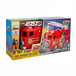 Chap Mei City Mission Fire Engine Playset with Lights and Sounds, 3+ Years - Chap Mei