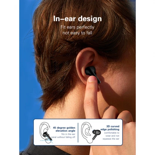 LDNIO T02 Bluetooth Earbuds – Wireless Earphones with Clear Sound & Comfortable Fit - LDNIO - Image 6