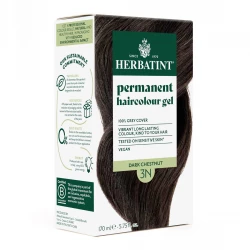 Herbatint Permanent Haircolor Gel 3N Dark Chestnut, 5.75 fl oz