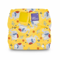 Bambino Mio Miosolo Reusable All-in-One Diapers, One Size, Elephant Footprint