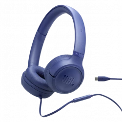 سماعات أذن JBL Tune 530C على الأذن، سلكية USB-C، صوت بيور باس