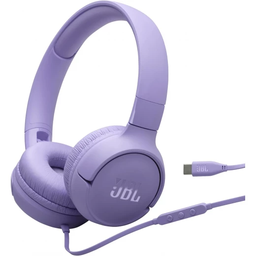 سماعات أذن JBL Tune 520C سلكية بمنفذ USB-C صوت عالي الدقة سماعات أذن JBL Tune 520C سلكية بمنفذ USB-C صوت عالي الدقة