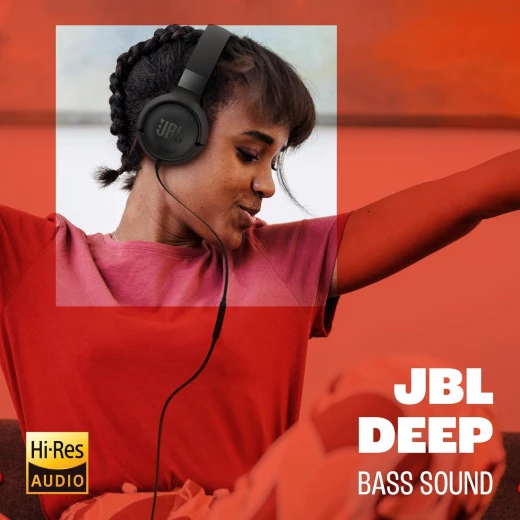 سماعات أذن JBL Tune 520C سلكية بمنفذ USB-C صوت عالي الدقة - Image 2
