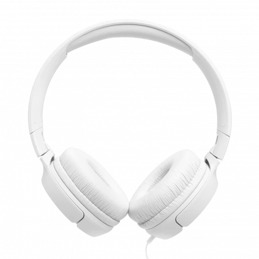 سماعات أذن JBL Tune 520C سلكية عبر USB-C، صوت عالي الدقة، أبيض - Image 4