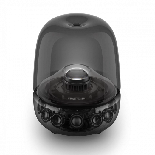 Harman Kardon Aura Studio 5 Bluetooth Home Speaker with Ambient Lighting Black - Harman Kardon - Image 2
