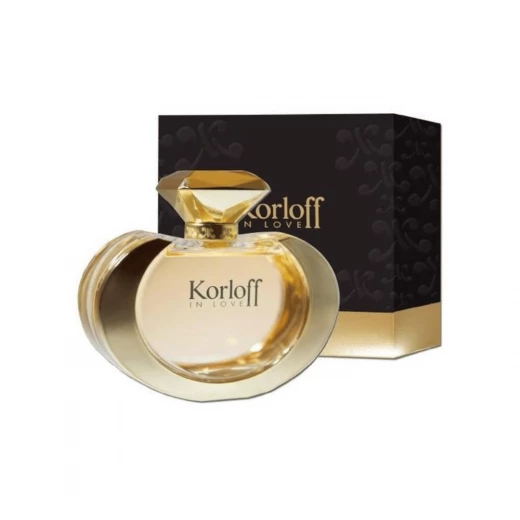 Korloff In Love Eau de Parfum 100ml Women's Perfume Captivating Floral Oriental Fragrance with Sensual Notes of Rose, Jasmine, and Vanilla. A Luxurious Scent for Her. Perfect Gift. - Korloff - Image 2