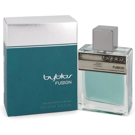 Byblos Fusion Eau De Parfum Spray for Men, 50ml, a Spicy Woody Fragrance with Citrus and Amber Notes, Perfect for Day or Evening Wear, Long Lasting Byblos Fusion Eau De Parfum Spray for Men, 50ml, a Spicy Woody Fragrance with Citrus and Amber Notes, Perfect for Day or Evening Wear, Long Lasting