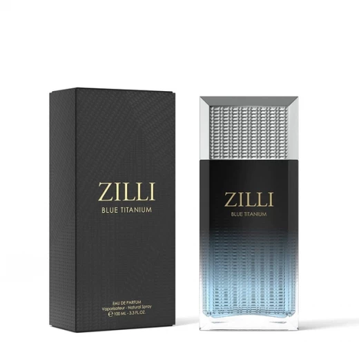 Zilli Blue Titanium Men's Eau de Parfum Spray 3.3 oz: A Luxurious and Long Lasting Fragrance for the Modern Man Zilli Blue Titanium Men's Eau de Parfum Spray 3.3 oz: A Luxurious and Long Lasting Fragrance for the Modern Man