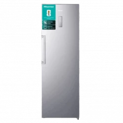 Hisense Upright Fridge 355L Silver, Energy Efficient, Adjustable Shelves