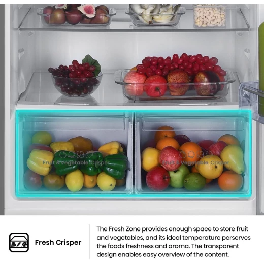 Hisense RT3N635NAD4 - Two Door Top-mount 635L Freezer Fridge, Precise Electronic Control, Big Capacity, Total No Frost, 83x74.6x187 cm (LxWxH), Silver, 1 Year Full & 10 Years Compressor Warranty - HISENSE - Image 6
