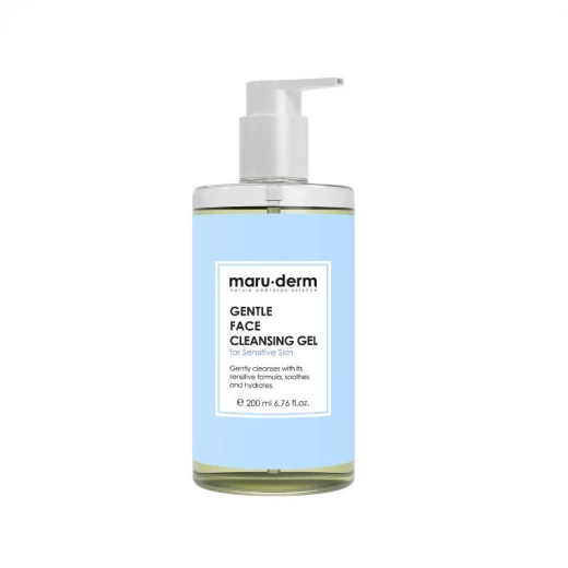 MARUDERM Gentle Face Cleansing Gel For Sensitive Skin 200ml, Daily Facial Wash MARUDERM Gentle Face Cleansing Gel For Sensitive Skin 200ml, Daily Facial Wash