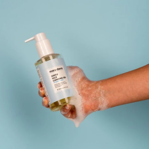 MARUDERM Gentle Face Cleansing Gel For Sensitive Skin 200ml, Daily Facial Wash - MaruDerm - Image 2