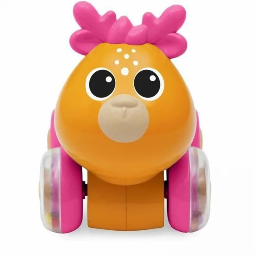 Chicco Fawn Sprint & go - Orange and Pink - for Children 6+ M, 4 Wheels - Chicco - Image 5