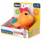 Chicco Fawn Sprint & go - Orange and Pink - for Children 6+ M, 4 Wheels - Chicco