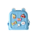 Picocici Kids Backpack Blue Silicone Lightweight School Bag - Picocici