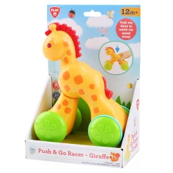 PLAYGO Push and Go Giraffe Toy 12+ Months: Colorful, Engaging Baby Toy with Durable Design, Encourages Gross Motor Skills, Perfect for Little Explorers, Ideal Gift