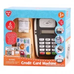 Playgo Toy Cash Register Set 6-Piece, Pretend Play for Kids, Multi-Color - Playgro