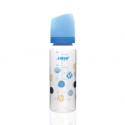 Farlin Grow With Colors Series PP Baby Bottle 240ml BPA Free Silicone Nipple