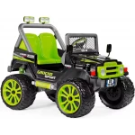 Peg Perego Gaucho Sport 12V Electric Ride On Car, Two Seater, Red, 3+ Years - Peg Perego