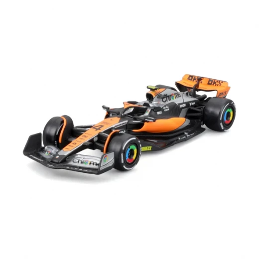 سيارة سباق بوراجو ماكلارين MCL60 2023 نوريس بمقياس 1:43 مصنوعة من المعدن المصبوب - بوراغو - Image 5