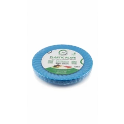 No.6 Plastic Plate – 26 cm, High Quality Plastic Plates for Daily Use & Events