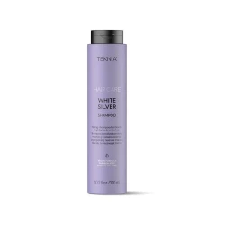 Lakme Teknia White Silver Shampoo 300ml for Blonde, White, and Grey Hair