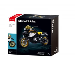 مجموعة مكعبات بناء دراجة نارية سلوبان R1250 GS، 200 قطعة، موديل M38-B1132، مقياس 1:12