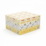 Hammoudeh Banana Flavored Milk 24 Packets 125ml Each, Delicious Dairy Beverage, Perfect for On the Go Refreshment, Kids and Adults Alike, Ready to Drink - Hammoudeh