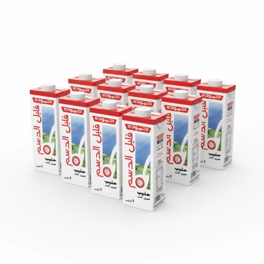 Hammoudeh UHT Low Fat Milk Pack of 10 1 Liter: Delicious, Convenient, and Healthy Dairy Drink for the Whole Family, Perfect for Breakfast and Snacks, Enjoy the Creamy Taste Hammoudeh UHT Low Fat Milk Pack of 10 1 Liter: Delicious, Convenient, and Healthy Dairy Drink for the Whole Family, Perfect for Breakfast and Snacks, Enjoy the Creamy Taste