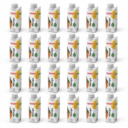 Hammoudeh Mango Nectar Juice 250ml Prisma Pack of 24, Delicious and Refreshing Fruit Drink with Natural Mango Flavor, Perfect for Any Occasion, Convenient Multipack Hammoudeh Mango Nectar Juice 250ml Prisma Pack of 24, Delicious and Refreshing Fruit Drink with Natural Mango Flavor, Perfect for Any Occasion, Convenient Multipack