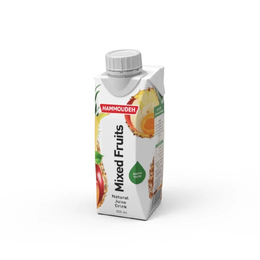 Hammoudeh Prisma Fruit Nectar Juice 250ml Refreshing Beverage with Rich Natural Fruit Flavor for Everyday Enjoyment x 10 Packs - Hammoudeh - Image 2