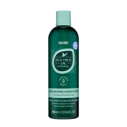 Hask Tea Tree Oil and Rosemary Invigorating Conditioner 355ml for Healthy Scalp and Hair Growth 12 Ounce Bottle