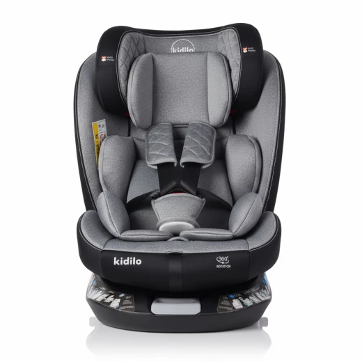 مقعد سيارة كيديلو G-406 دوار 360 درجة للأطفال من عمر 0-12 سنة (0-36 كجم) مع نظام ISOFIX، مسند رأس قابل للتعديل وإمكانية الإمالة - لون كاكي مقعد سيارة كيديلو G-406 دوار 360 درجة للأطفال من عمر 0-12 سنة (0-36 كجم) مع نظام ISOFIX، مسند رأس قابل للتعديل وإمكانية الإمالة - لون كاكي
