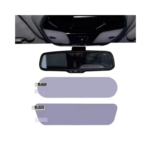 فيلم حماية لمرآة الرؤية الخلفية الداخلية للسيارة عالمي، مضاد للتوهج، مضاد للخدش، قطعة واحدة فيلم حماية لمرآة الرؤية الخلفية الداخلية للسيارة عالمي، مضاد للتوهج، مضاد للخدش، قطعة واحدة
