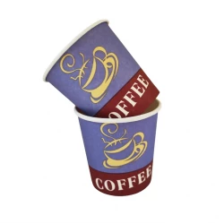 Marwa Disposables 4 Oz Paper Cups 50 Count, Perfect for Coffee and Tea