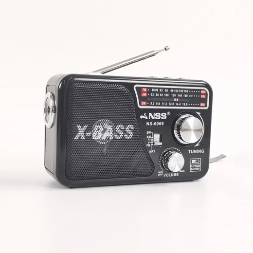 راديو لازادا MFC RX-288 FM/AM/SW1/SW2 4 نطاقات مستقبل عالي الحساسية