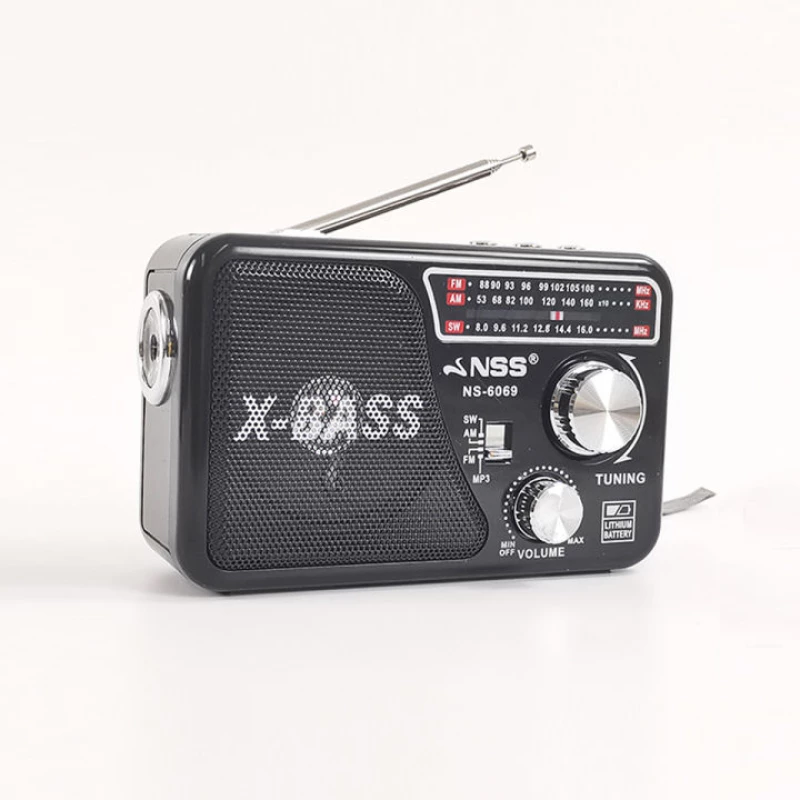 راديو لازادا MFC RX-288 FM/AM/SW1/SW2 4 نطاقات مستقبل عالي الحساسية