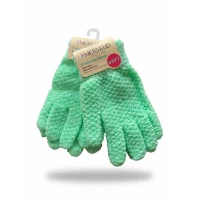 Mermaid Exfoliating Gloves for Body Care – Deep Cleansing, Dead Skin Removal, Smooth Texture & Improved Circulation Green