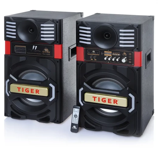 Tiger TG 11500 Subwoofer Speaker Black, Powerful Bass, Home Theater Audio System Tiger TG 11500 Subwoofer Speaker Black, Powerful Bass, Home Theater Audio System
