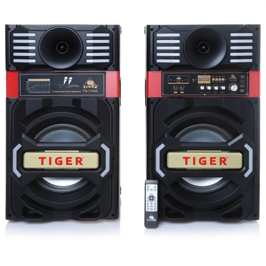 Tiger TG 11500 Subwoofer Speaker Black, Powerful Bass, Home Theater Audio System - Tiger - Image 2