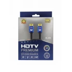 كابل HDMI 2.0 عالي الأداء بطول 5 متر يدعم دقة 4K فائقة الوضوح بتردد 60 هرتز. سرعة نقل بيانات عالية 18 جيجابت في الثانية. تعبئة صندوق الألوان للحماية والراحة.