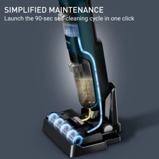 مكنسة تيفال X-Clean 2 الرطبة والجافة، أوضاع ECO/MAX، أسود - Image 5