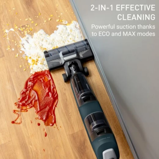 مكنسة تيفال X-Clean 2 الرطبة والجافة، أوضاع ECO/MAX، أسود - Image 9