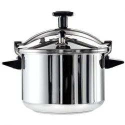 Tefal Authentique ECO 9.0L Stainless Steel Cookware Pot TFP0534931, Durable and Versatile, Dishwasher Safe, Perfect for Large Meals, Easy and Efficient Cooking for Everyday Use