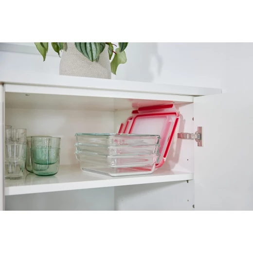 Tefal MasterSeal Glass Food Storage Containers, Leak-Proof, Oven, Microwave, Freezer Safe, Set of 1 TFN1041010 - Image 4