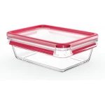 Tefal MasterSeal Glass Food Storage Containers, Leak-Proof, Oven, Microwave, Freezer Safe, Set of 1 TFN1041010